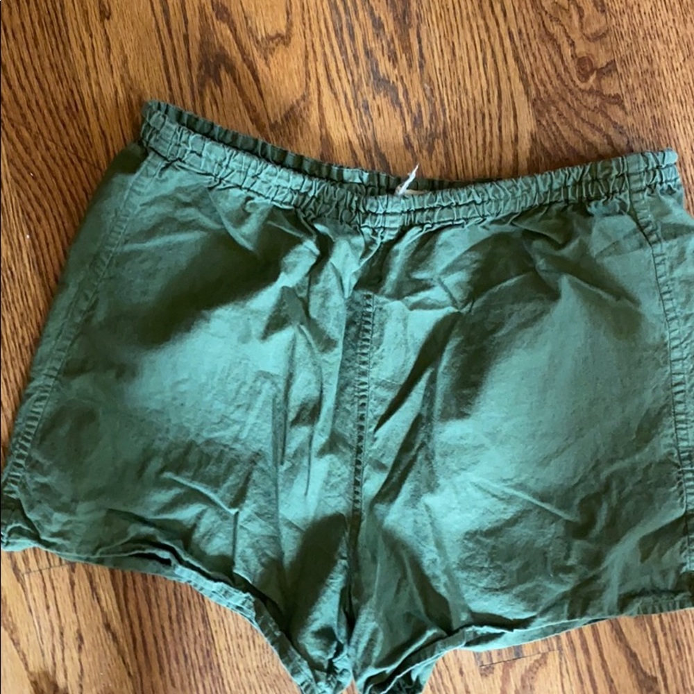 Green urban outfitters shorts